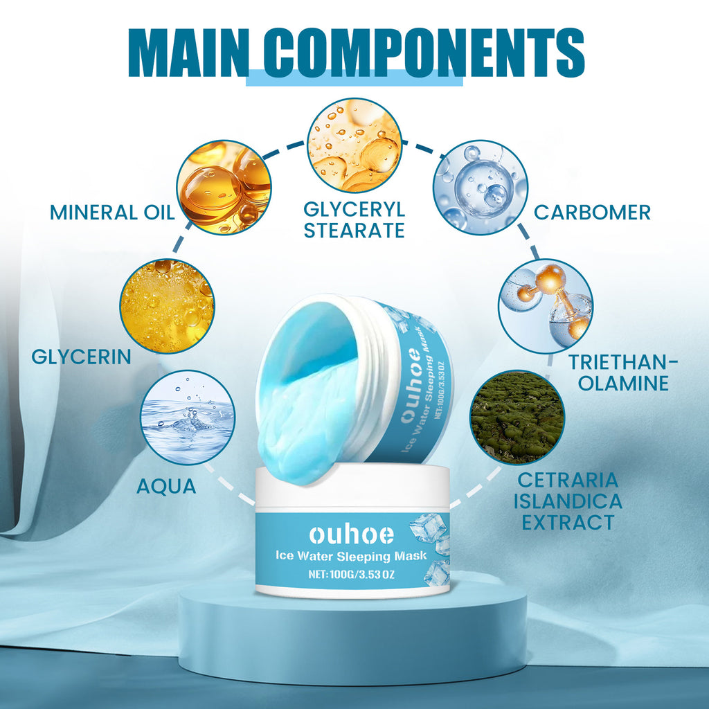 OUHOE Hydrating Overnight Sleeping Mask — Wake Up Glowing