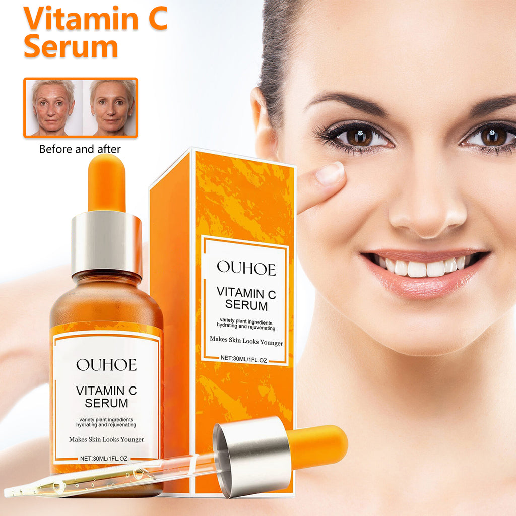 OUHOE Vitamin C Face Serum — Brighten, Renew & Protect