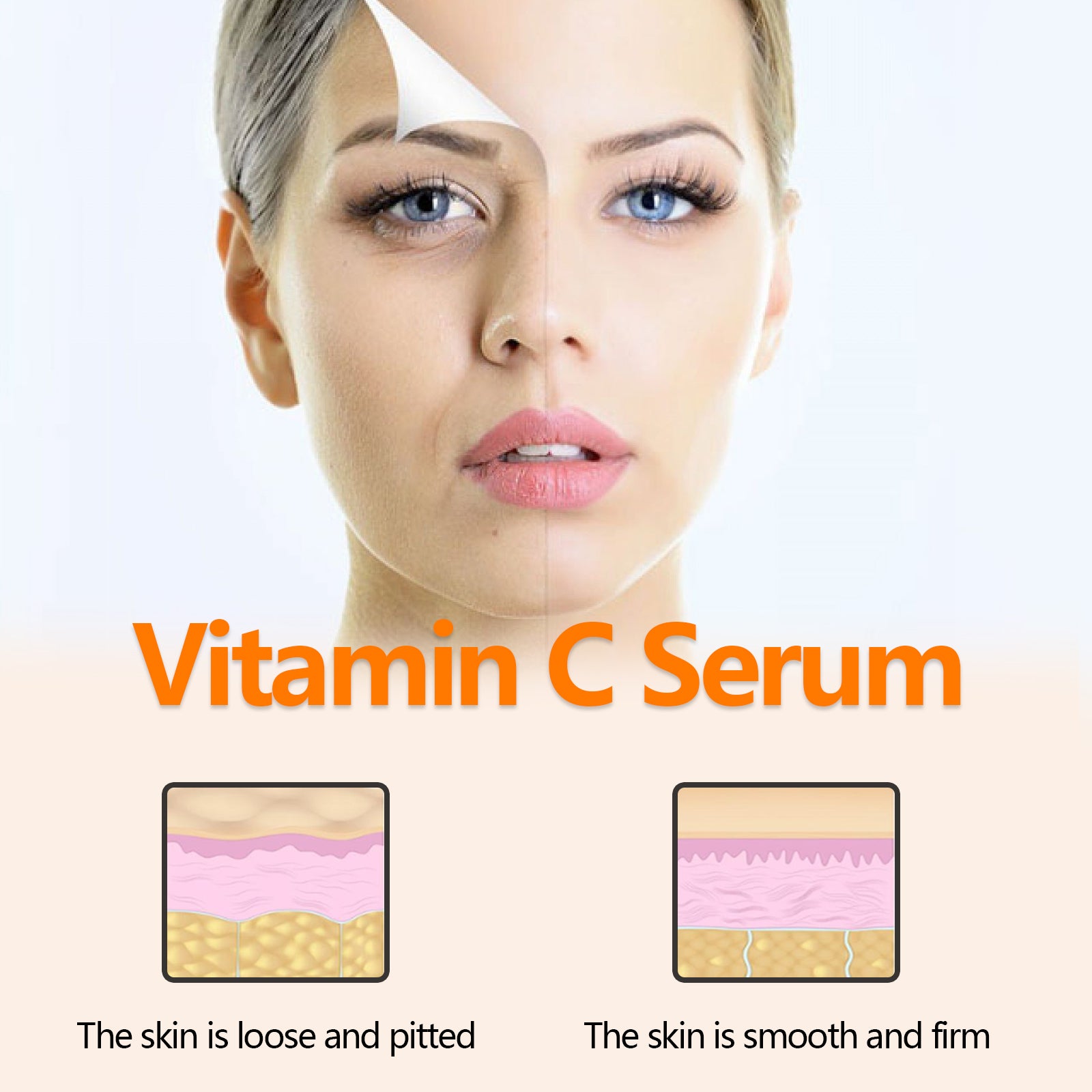 OUHOE Vitamin C Face Serum — Brighten, Renew & Protect