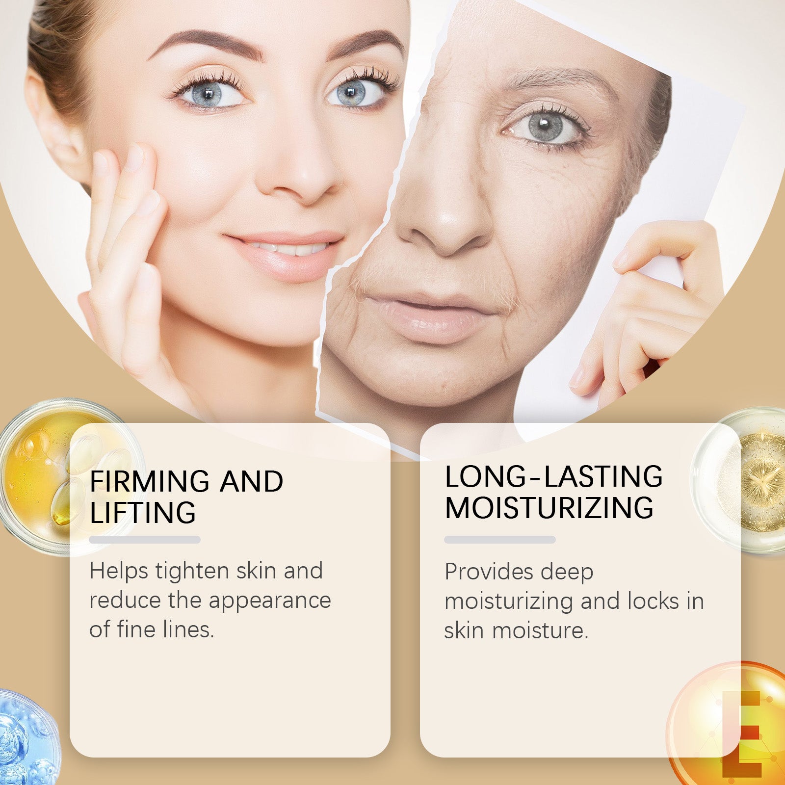 OUHOE Facial Firming Essence — Anti-Aging & Deep Moisture
