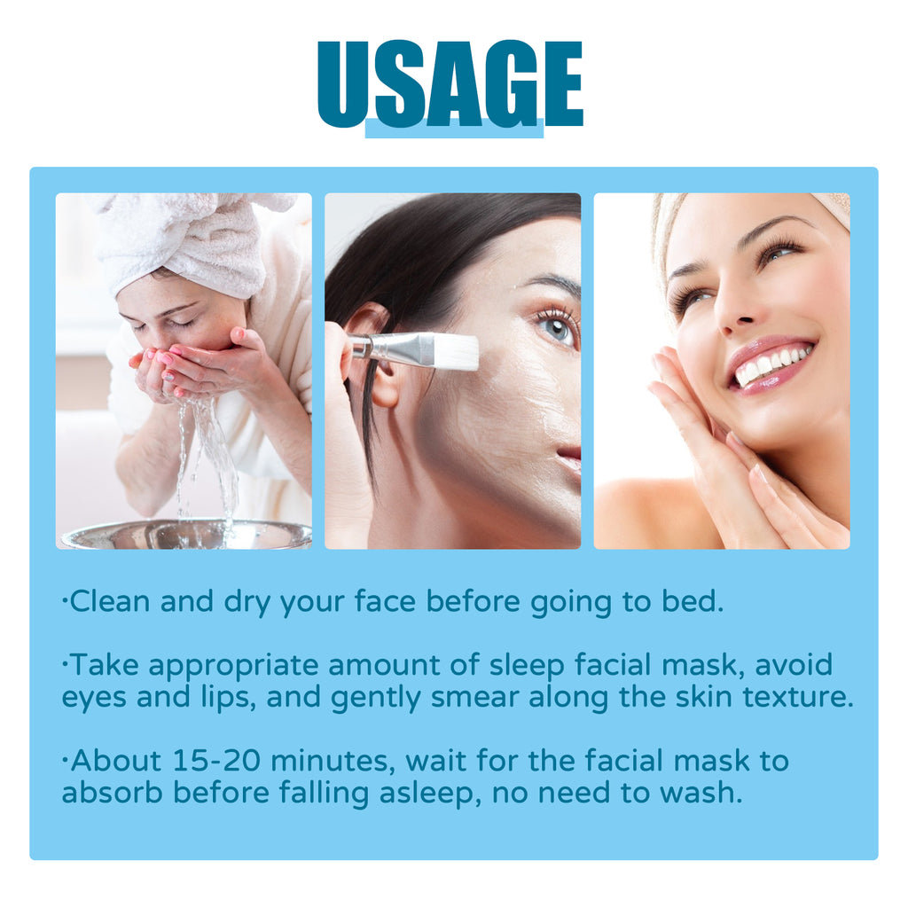 OUHOE Hydrating Overnight Sleeping Mask — Wake Up Glowing